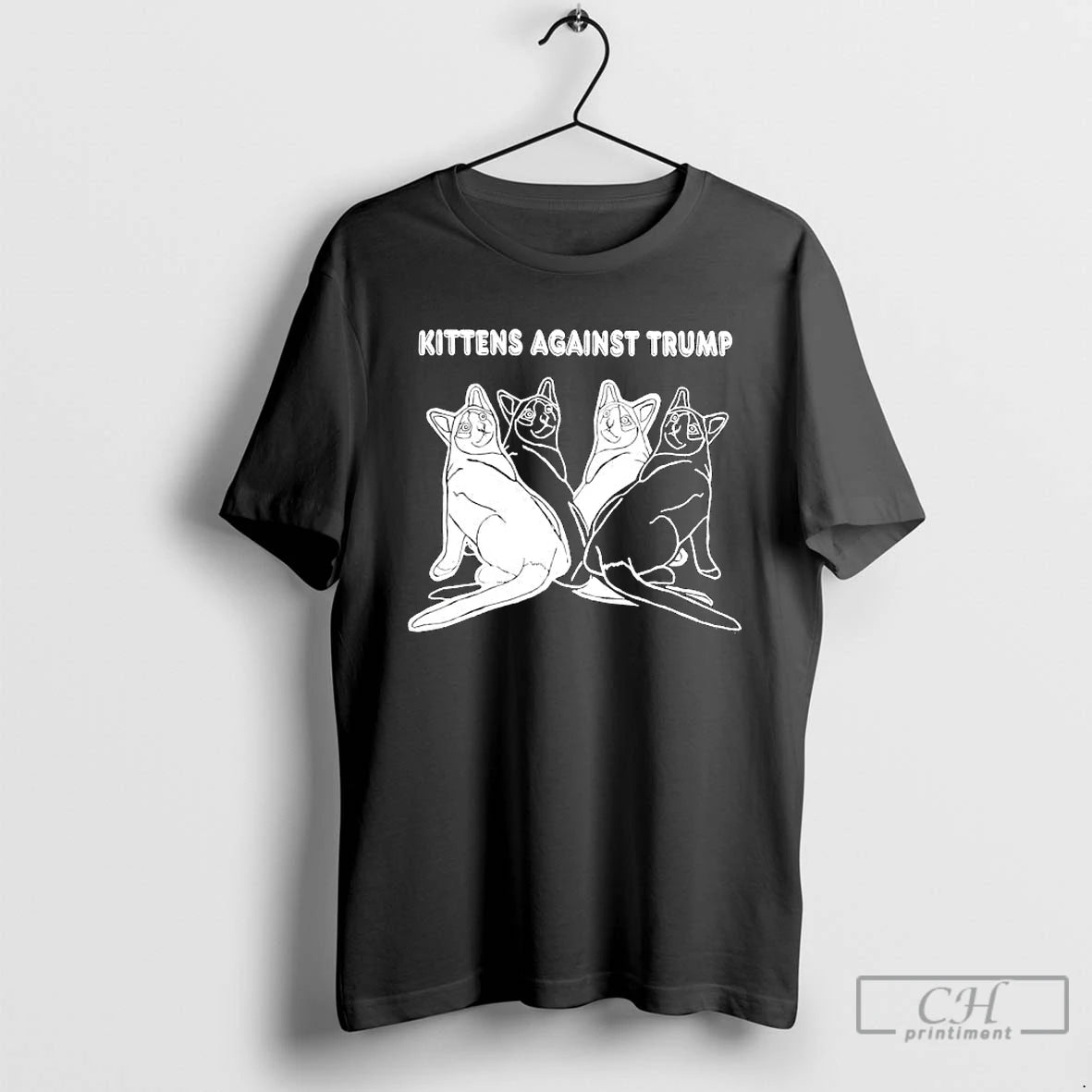 Classic Kittens Against Trump Visual Project T-Shirts, Hoodie, Sweatshirt | AU18TeeNovaLab.com
