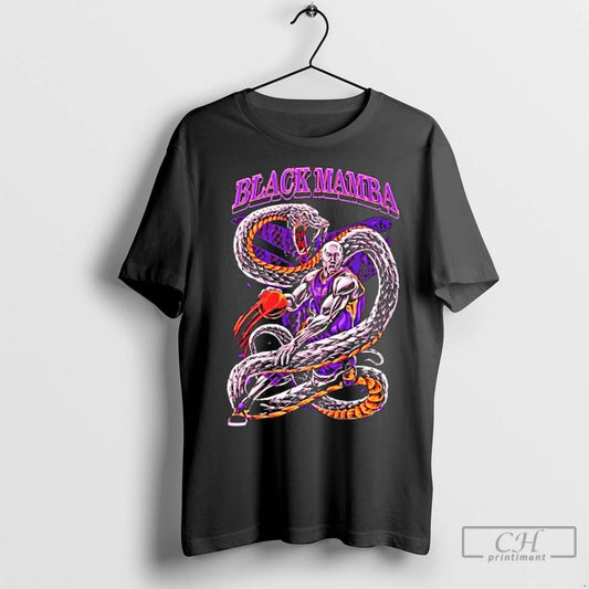 Classic Kobe Bryant Black Mamba Los Angeles Lakers Basketball Legend Tribute