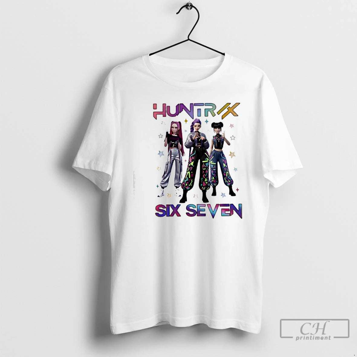 Classic Kpop Demon Hunters Six Seven Huntrix 67 Meme T-Shirts, Hoodie, Sweatshirt | AU18TeeNovaLab.com