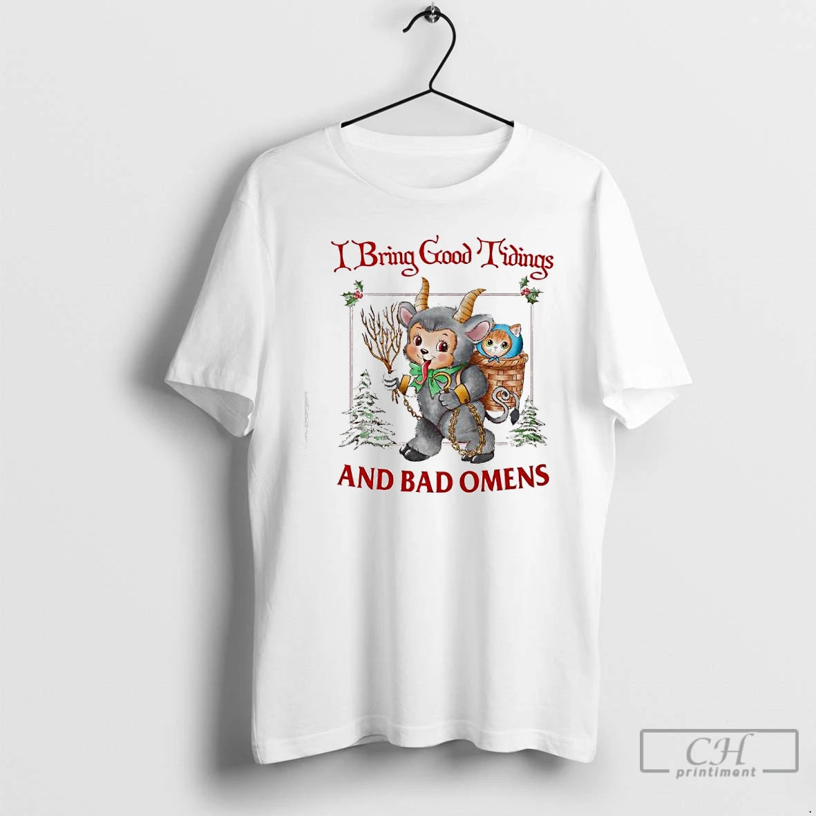 Classic Krampus Alpine Folklore I Bring Good Tidings And Bad Omens T-Shirts, Hoodie, Sweatshirt | AU18TeeNovaLab.com