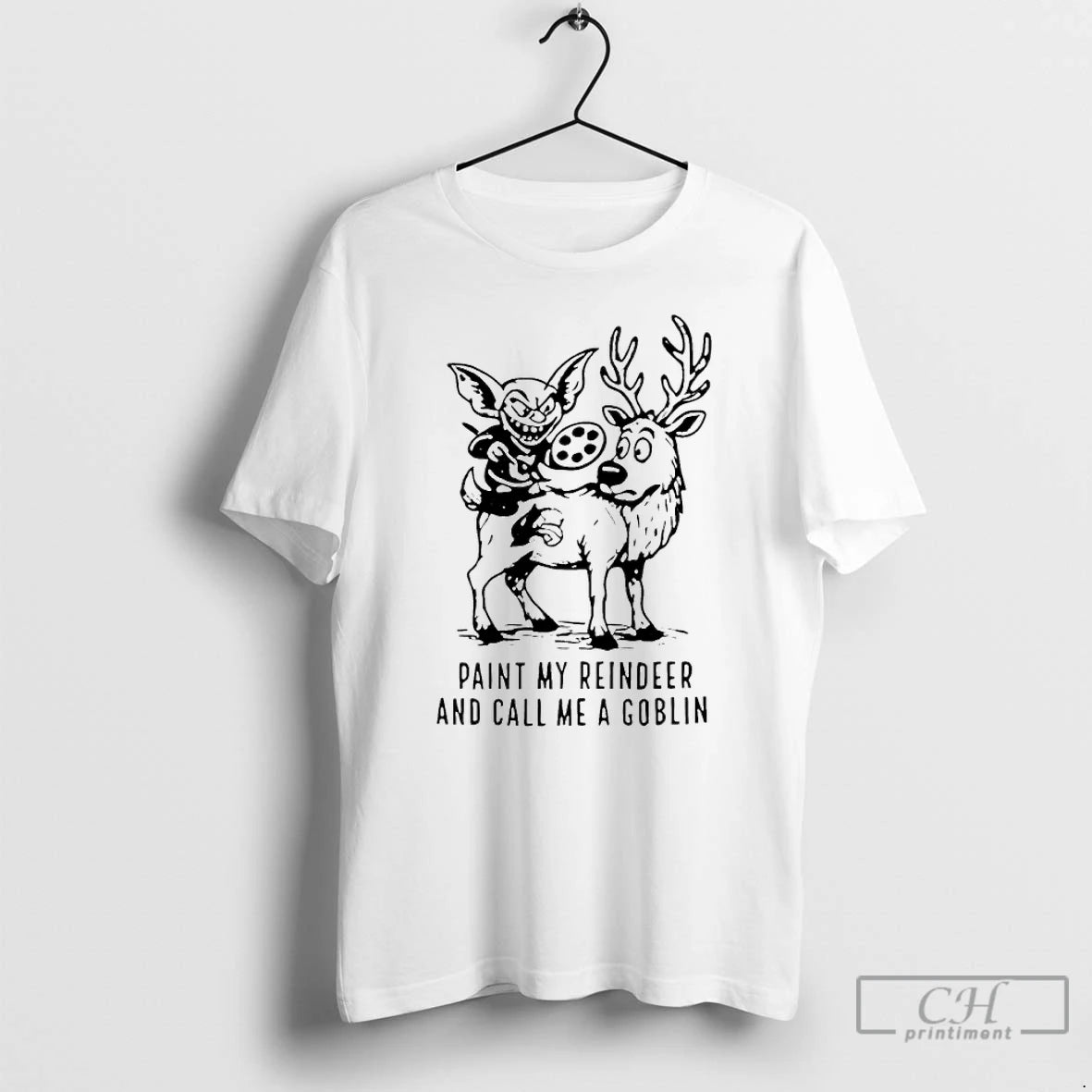 Classic Kyle Keefe Paint My Reindeer And Call Me A Goblin T-Shirts, Hoodie, Sweatshirt | AU18TeeNovaLab.com