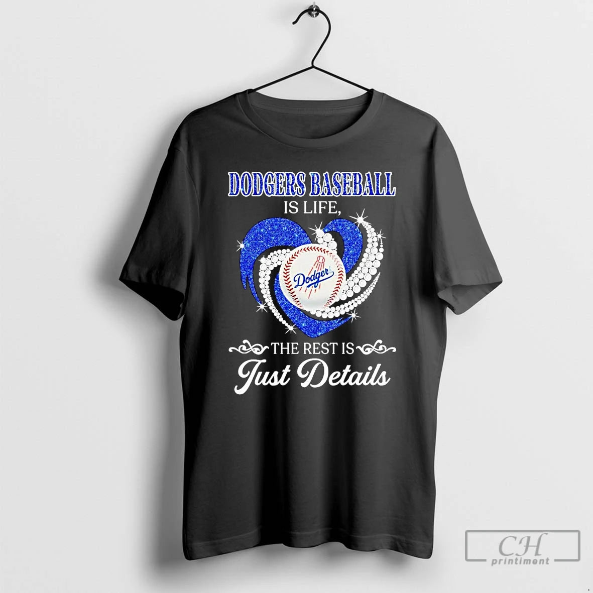 Classic La Dodgers Baseball Is Life The Rest Is Just Details T Shirts
