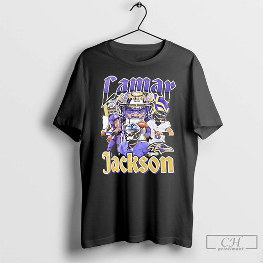 Classic Lamar Jackson Baltimore Ravens Notorious T-Shirts, Hoodie, Sweatshirt | AU18TeeNovaLab.com