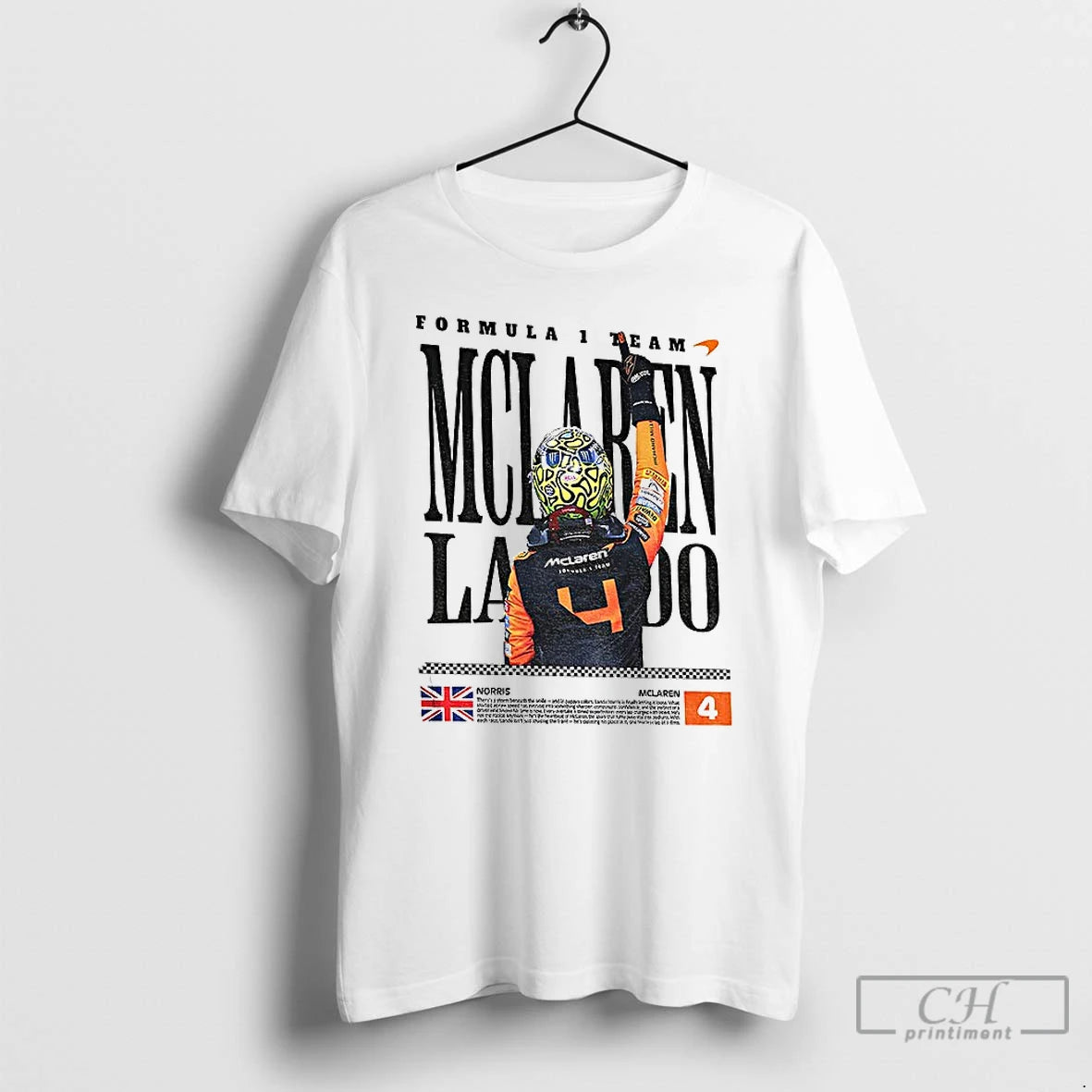 Classic Lando Mclaren F1 Racing Graphic T-Shirts, Hoodie, Sweatshirt | AU18TeeNovaLab.com