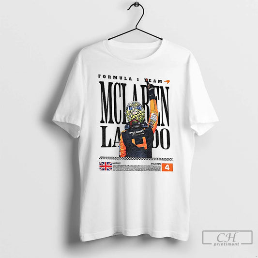 Classic Lando Mclaren F1 Racing Graphic T-Shirts, Hoodie, Sweatshirt | AU18TeeNovaLab.com