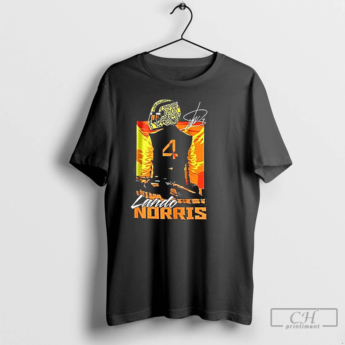 Classic Lando Mclaren F1 Number 4 Behind Signature 2025 T-Shirts, Hoodie, Sweatshirt | AU18TeeNovaLab.com