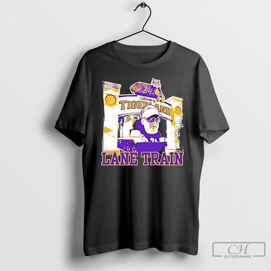 Classic Lane Kiffin Lane Train Welcome To Tigerland T-Shirts, Hoodie, Sweatshirt | AU18TeeNovaLab.com