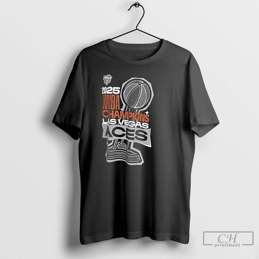 Classic Las Vegas Aces Trophy 2025 Wnba Finals Champions T Shirts