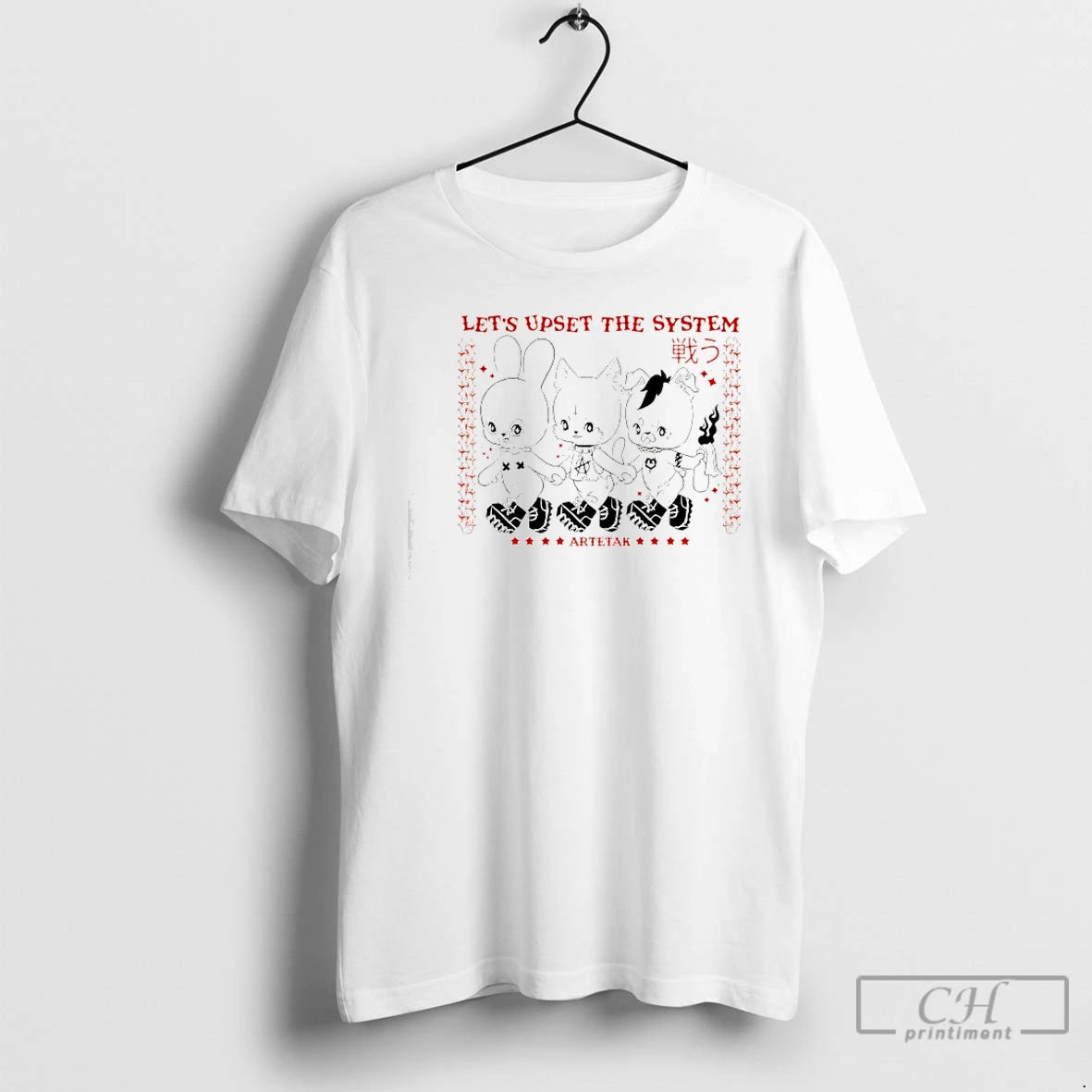 Classic Lets Upset The System Three Anthropomorphic Animal T-Shirts, Hoodie, Sweatshirt | AU18TeeNovaLab.com