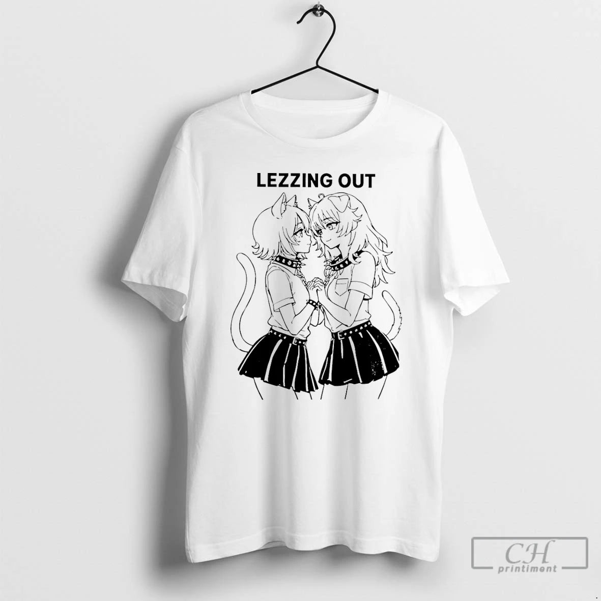 Classic Lezzing Out Lesbian Anime T-Shirts, Hoodie, Sweatshirt | AU18TeeNovaLab.com