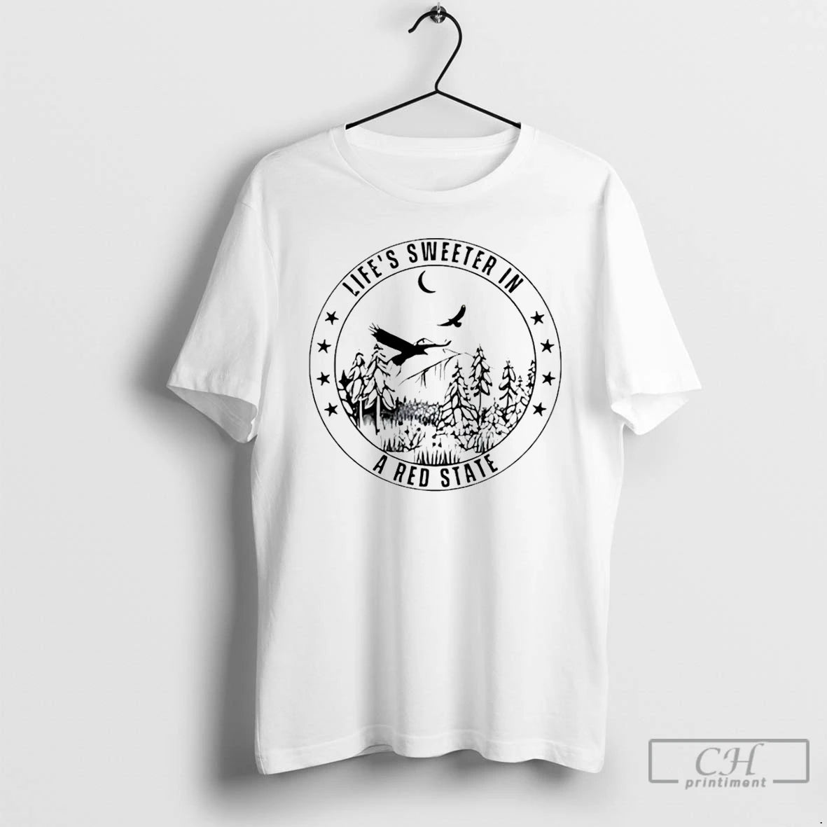Classic Lifes Sweeter In A Red State T-Shirts, Hoodie, Sweatshirt | AU18TeeNovaLab.com