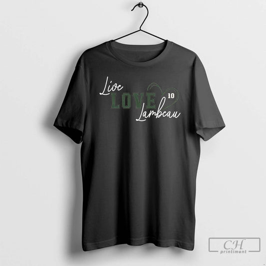 Classic Live Love Lambeau Number 10 Green Bay Packers Go Pack Go T Shirts Sweater Hoodie, Sweatshirt | AU18TeeNovaLab.com