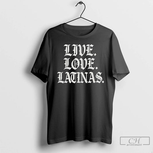 Classic Live Love Latinas Christmas T-Shirts, Hoodie, Sweatshirt | AU18TeeNovaLab.com