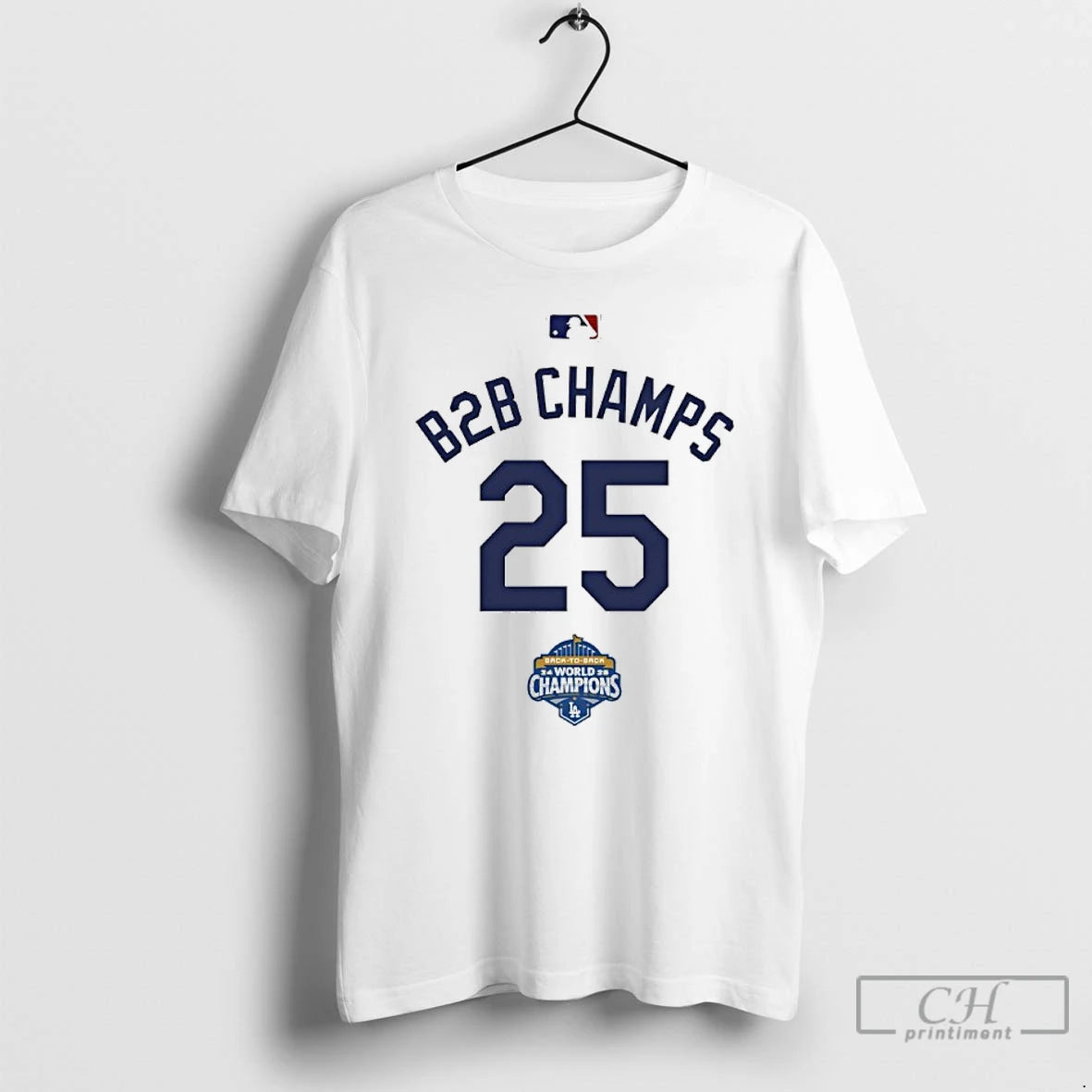 Classic Los Angeles Dodgers Back To Back Champs 25 World Champions T-Shirts, Hoodie, Sweatshirt | AU18TeeNovaLab.com