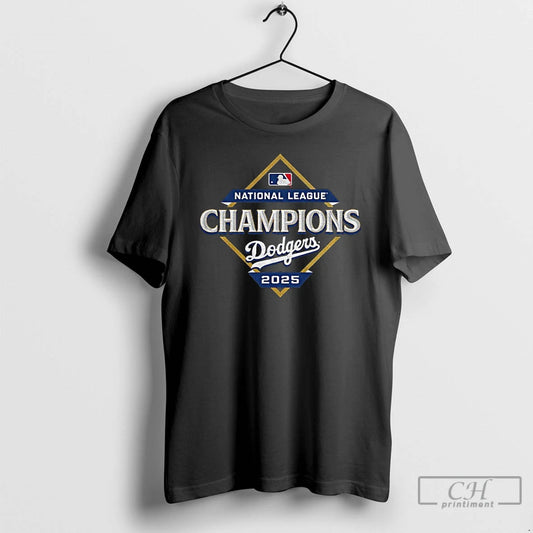 Classic Los Angeles Dodgers Baseball 2025 National League Champions Mlb T Shirts