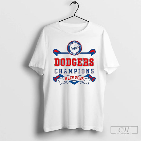 Classic Los Angeles Dodgers Champions Nlcs 2025 T Shirts