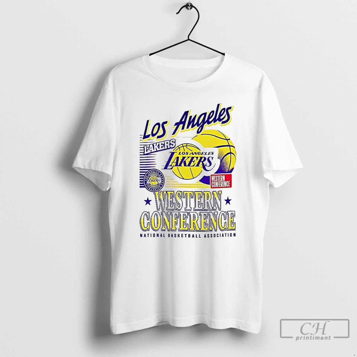 Classic Los Angeles Lakers Nba Western Conference Logo And Ball T-Shirts, Hoodie, Sweatshirt | AU18TeeNovaLab.com