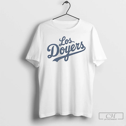 Classic Los Doyers Script Los Angeles Baseball Mlb T-Shirts, Hoodie, Sweatshirt | AU18TeeNovaLab.com