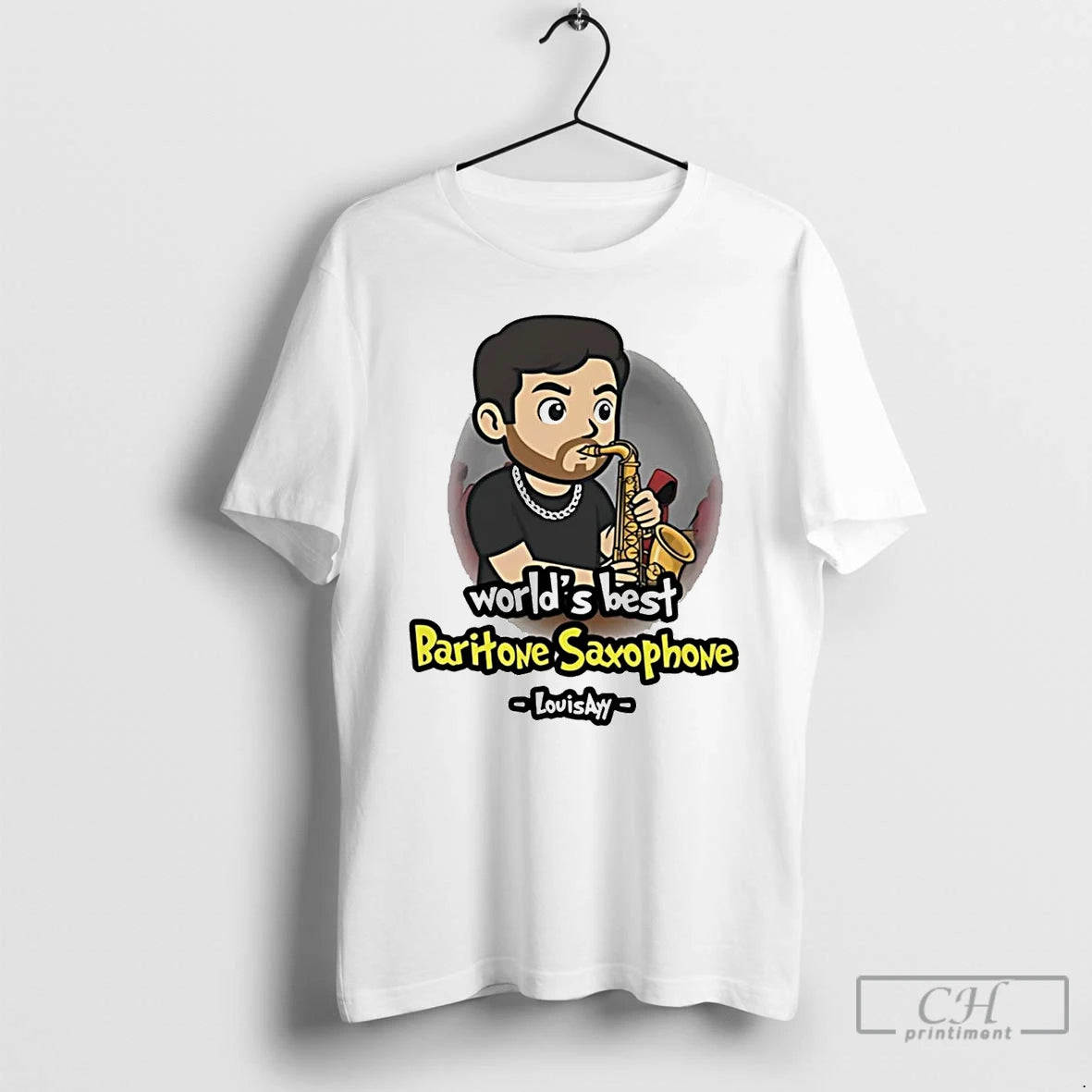 Classic Louisayy Worlds Best Baritone Saxophone T-Shirts, Hoodie, Sweatshirt | AU18TeeNovaLab.com