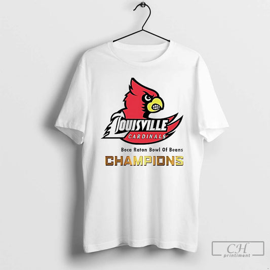 Classic Louisville Football Roca Raton Bowl Of Beans Champions Logo T-Shirts, Hoodie, Sweatshirt | AU18TeeNovaLab.com