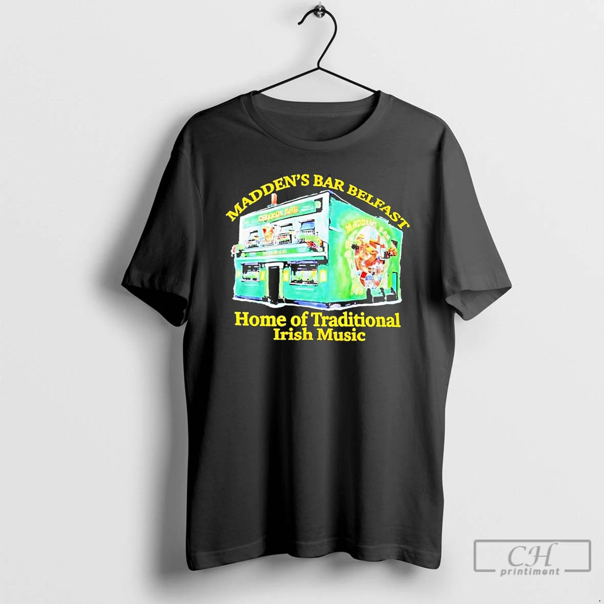 Classic Maddens Bar Belfast Home Of Traditional Irish Music T-Shirts, Hoodie, Sweatshirt | AU18TeeNovaLab.com