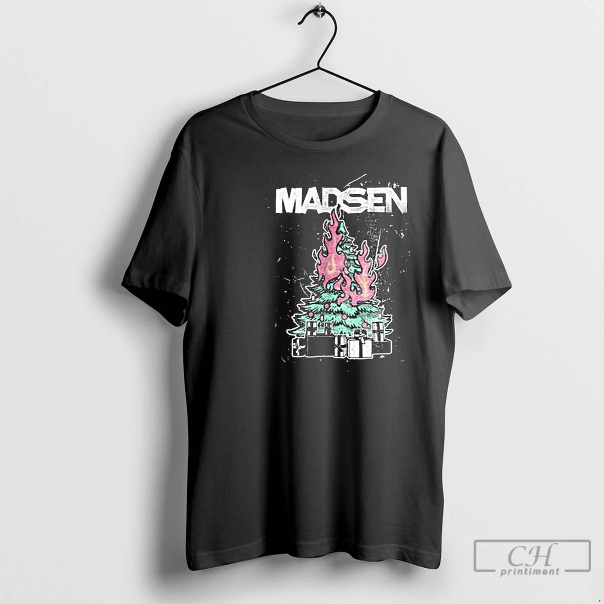Classic Madsen Xmas 2025 Circle Black T-Shirts, Hoodie, Sweatshirt | AU18TeeNovaLab.com