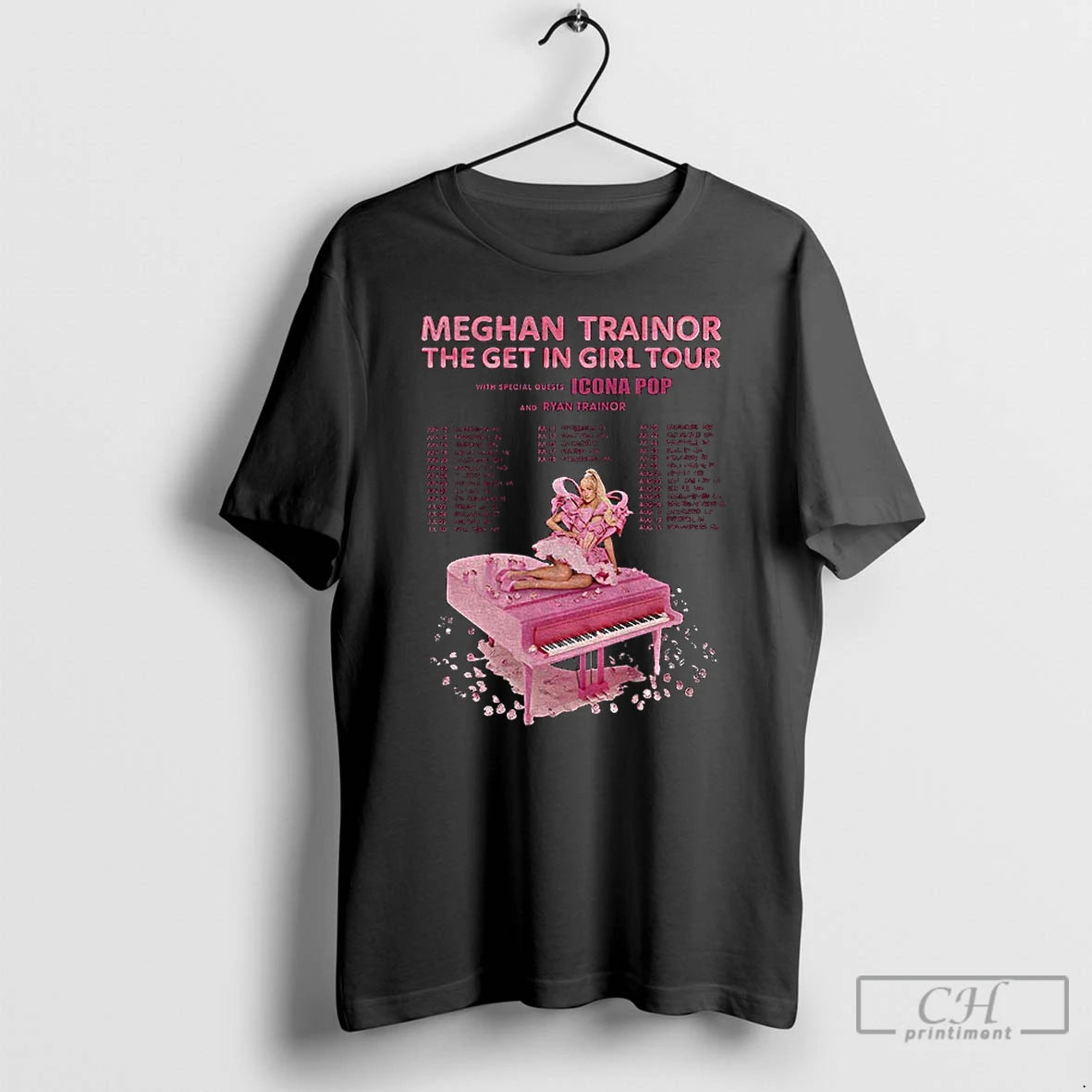 Classic Meghan Trainor The Get In Girl Tour 2026 Schedule T-Shirts, Hoodie, Sweatshirt | AU18TeeNovaLab.com