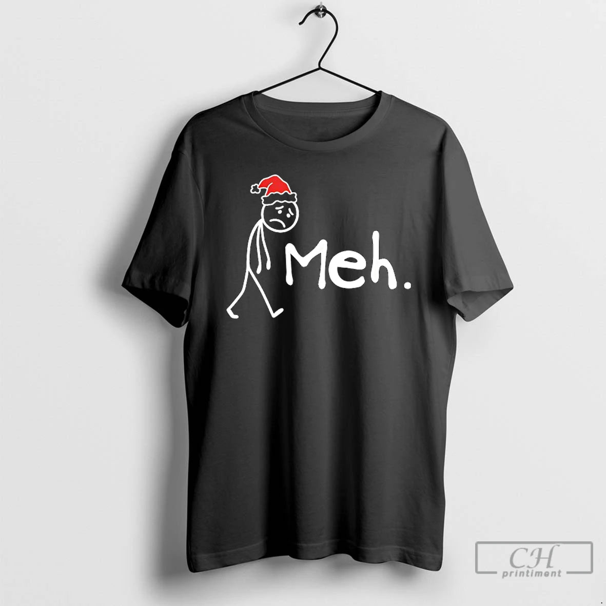 Classic Meh Funny Christmas Introvert T-Shirts, Hoodie, Sweatshirt | AU18TeeNovaLab.com