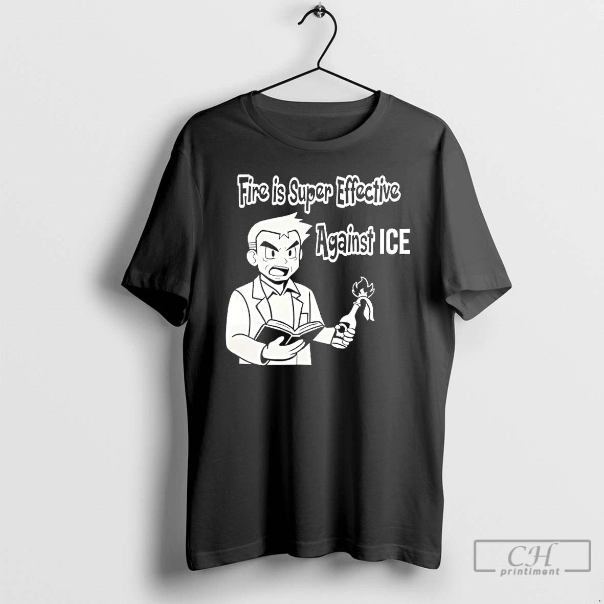 Classic Melcom Brown Fire Is Super Effective Against Ice T-Shirts, Hoodie, Sweatshirt | AU18TeeNovaLab.com