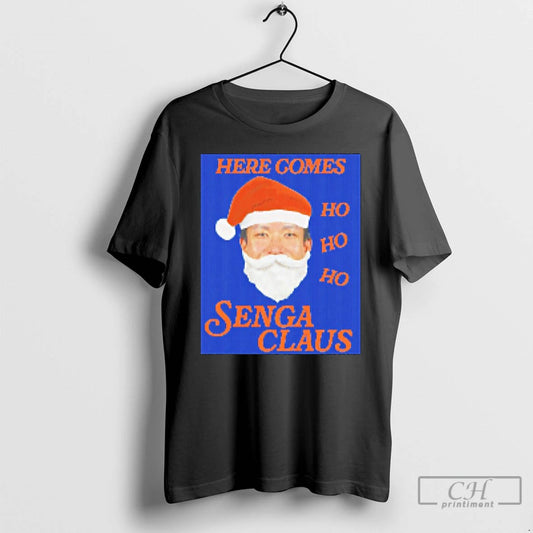 Classic Mets Kodai Senga Here Comes Senga Claus Christmas Ugly T-Shirts, Hoodie, Sweatshirt | AU18TeeNovaLab.com