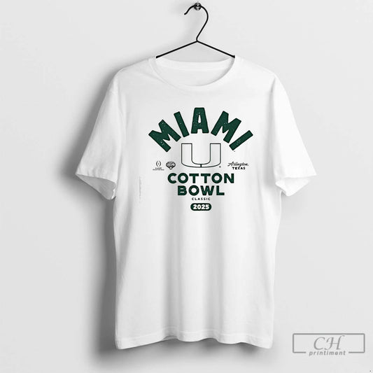 Classic Miami College Football Playoff 2026 Cotton Bowl T-Shirts, Hoodie, Sweatshirt | AU18TeeNovaLab.com