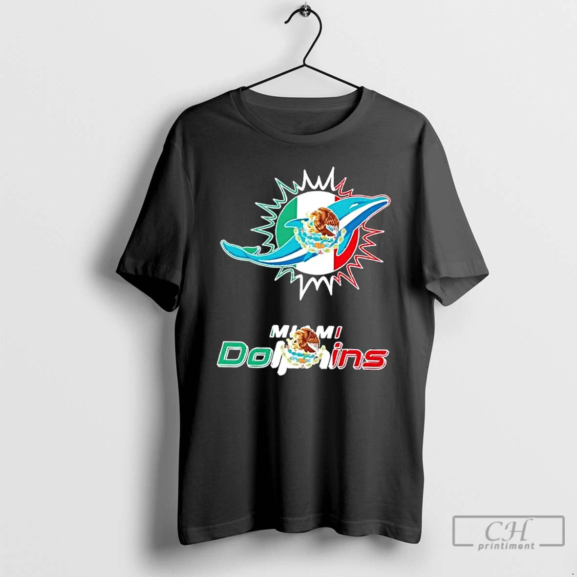 Classic Miami Dolphins Football X Mexican Flag Logo T-Shirts, Hoodie, Sweatshirt | AU18TeeNovaLab.com