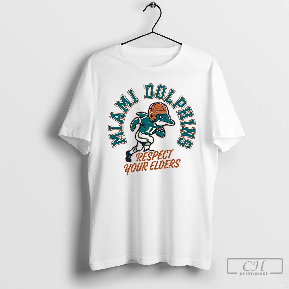 Classic Miami Dolphins Respect Your Elders T-Shirts, Hoodie, Sweatshirt | AU18TeeNovaLab.com