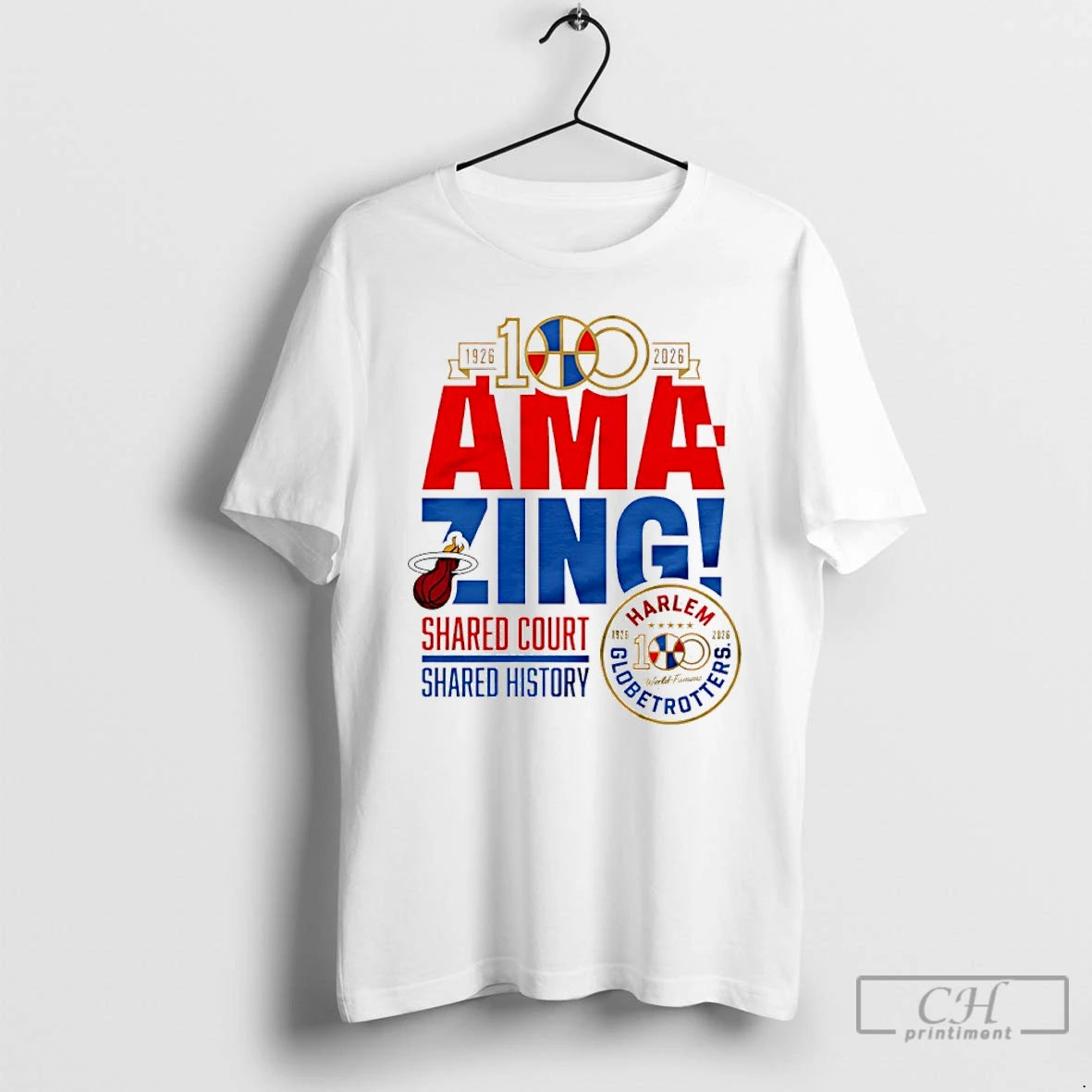 Classic Miami Heat X Harlem Globetrotters Amazing 100 Year 1926 2026 T-Shirts, Hoodie, Sweatshirt | AU18TeeNovaLab.com