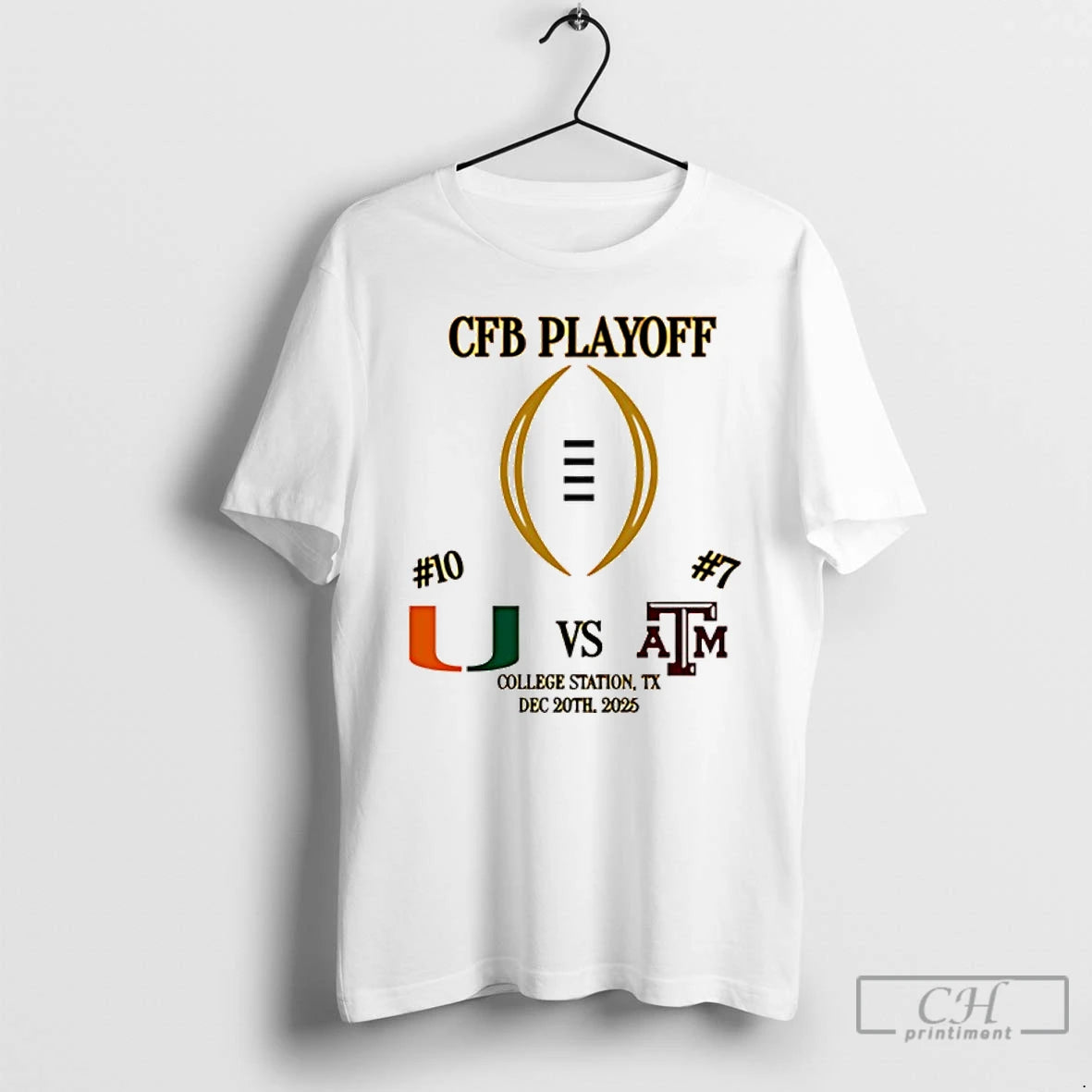 Classic Miami Vs Texas Am 2025 Cfp First Rd Playoff Game 2 T Shirts Sweater Hoodie, Sweatshirt | AU18TeeNovaLab.com