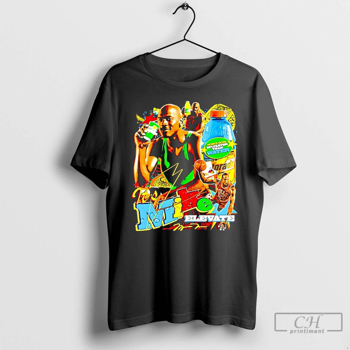 Classic Michael Thirst Like Mike Elevate Graphic T-Shirts, Hoodie, Sweatshirt | AU18TeeNovaLab.com