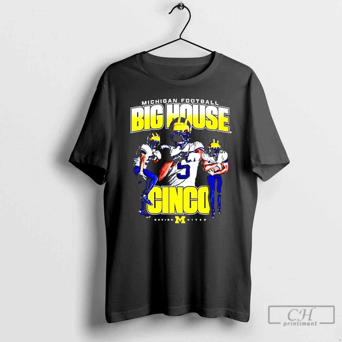 Classic Michigan Football Michigan Savion Hiter Big House Cinco T-Shirts, Hoodie, Sweatshirt | AU18TeeNovaLab.com
