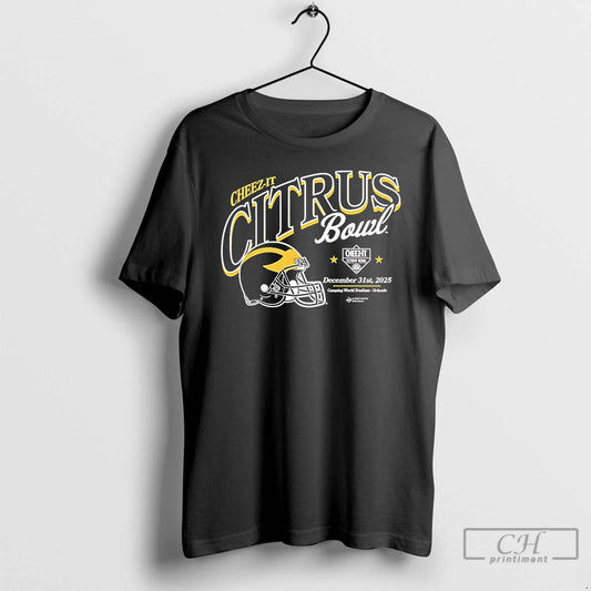 Classic Michigan Wolverines 2025 Cheez It Citrus Bowl Helmet T-Shirts, Hoodie, Sweatshirt | AU18TeeNovaLab.com