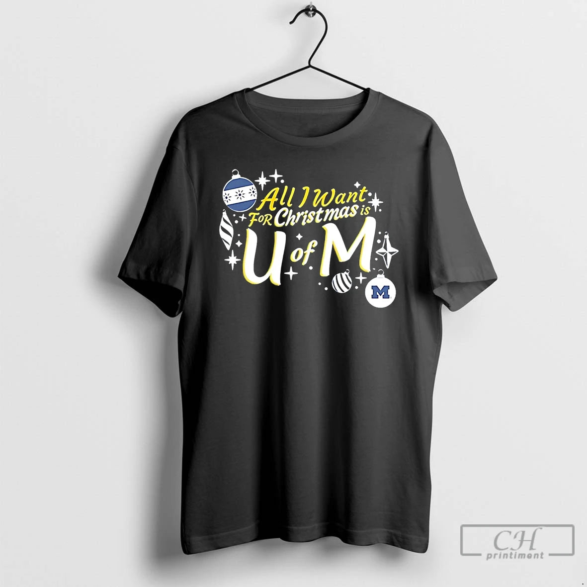 Classic Michigan Wolverines All I Want For Christmas Is U Of M T Shirts Sweater Hoodie, Sweatshirt | AU18TeeNovaLab.com