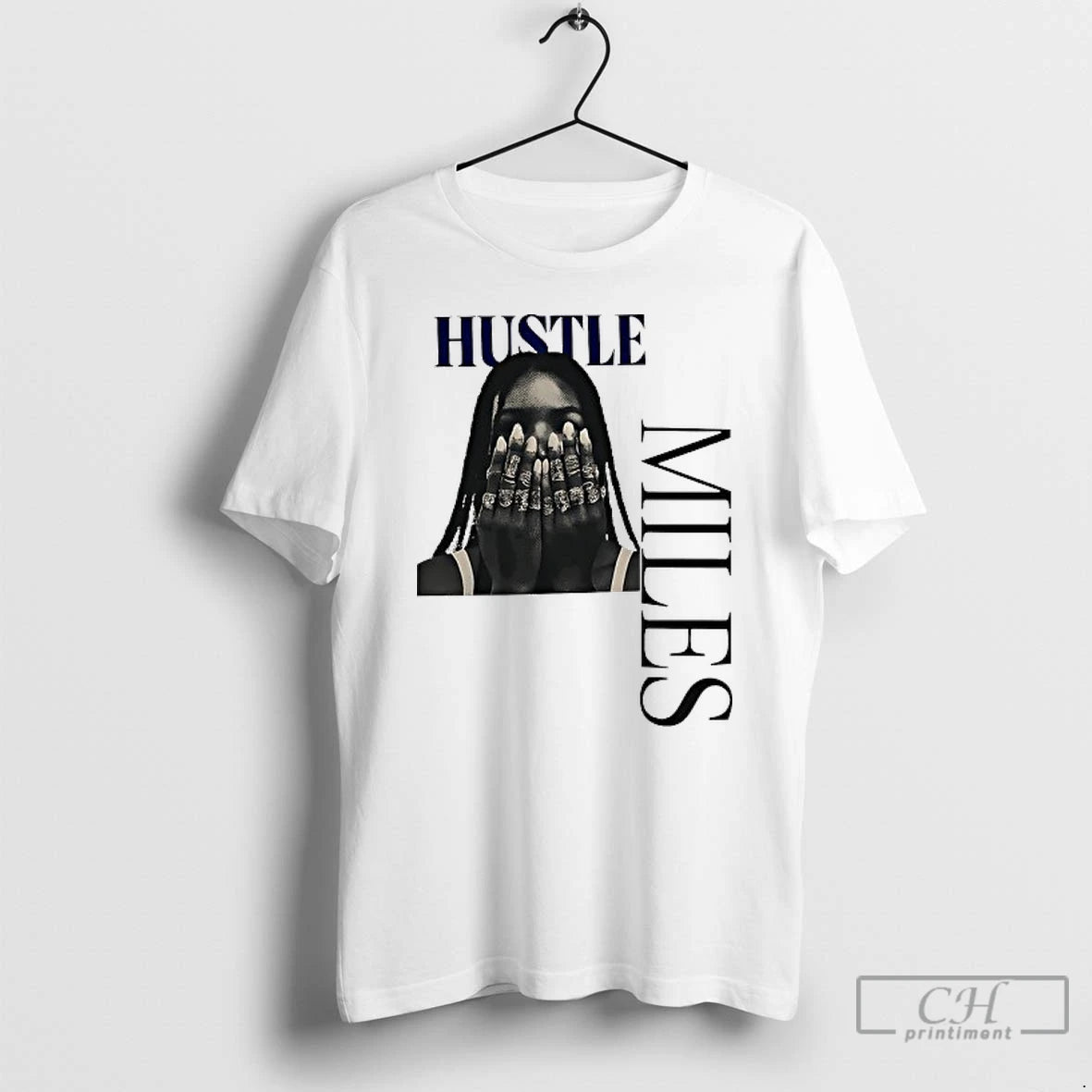 Classic Miles Hustle Rings Confidence Strength T Shirts