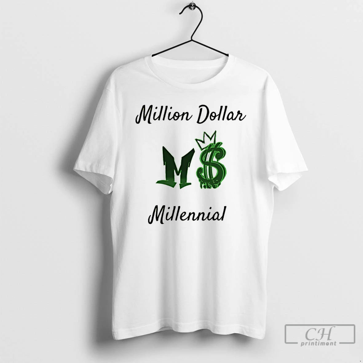 Classic Million Dollar Millennial Mm Logo T-Shirts, Hoodie, Sweatshirt | AU18TeeNovaLab.com