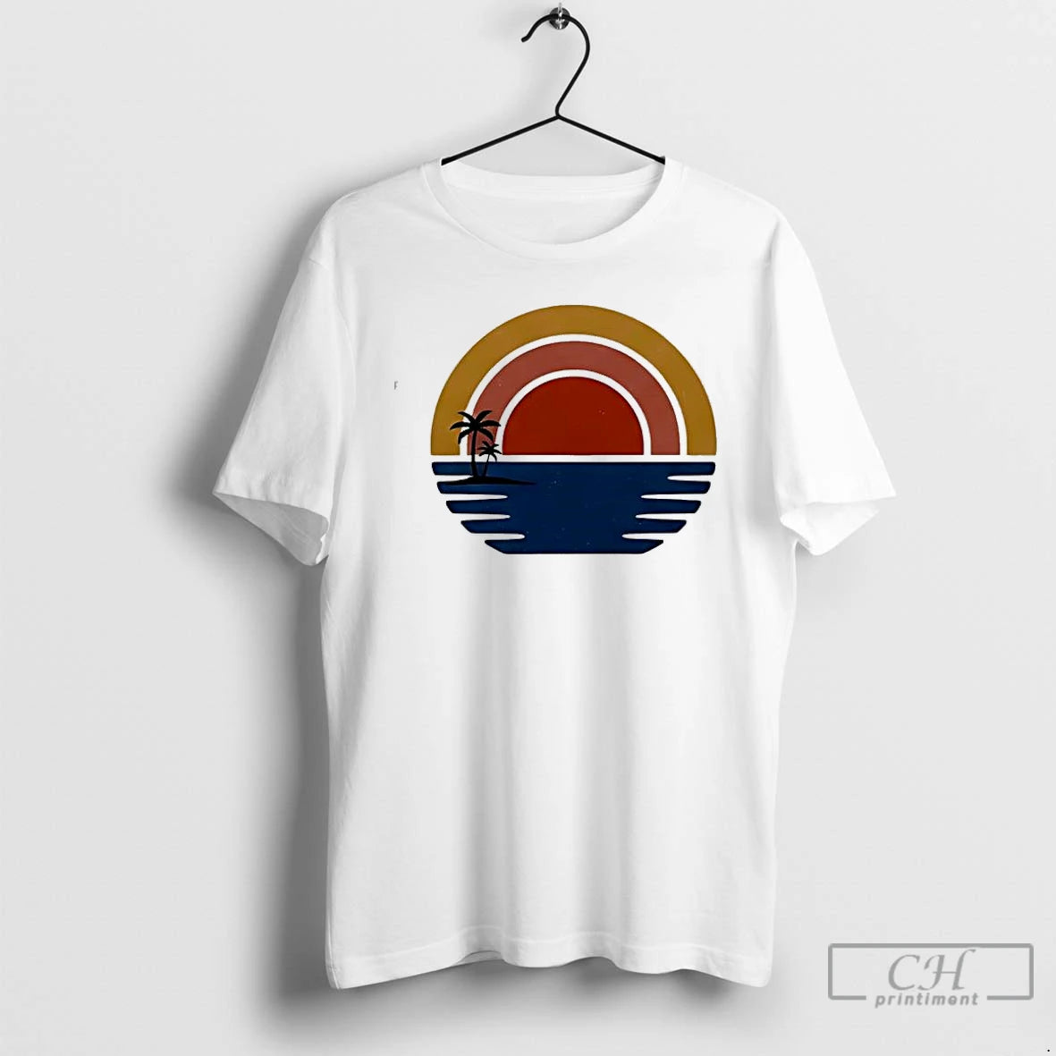 Classic Minimalist Retro Sunset Graphic For Everyday Wear T-Shirts, Hoodie, Sweatshirt | AU18TeeNovaLab.com