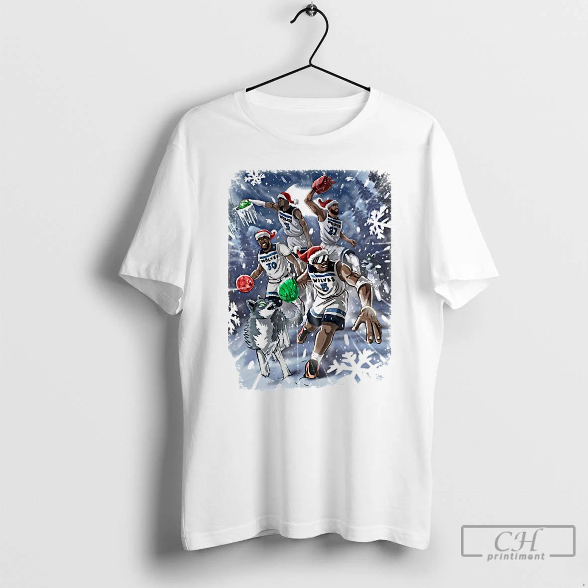 Classic Minnesota Timberwolves Merry Christmas And Happy Gameday 2026 T-Shirts, Hoodie, Sweatshirt | AU18TeeNovaLab.com