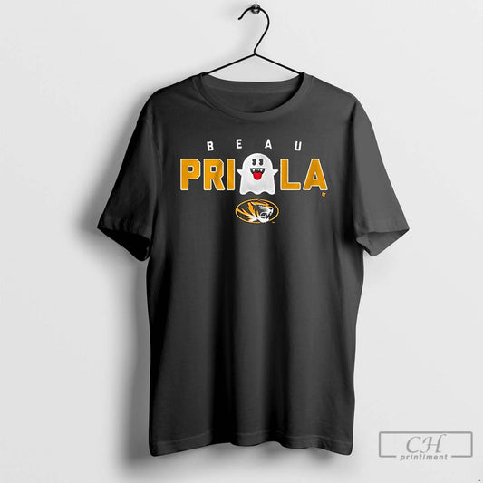 Classic Missouri Football Beau Pribula Boo Long Sleve T Shirts