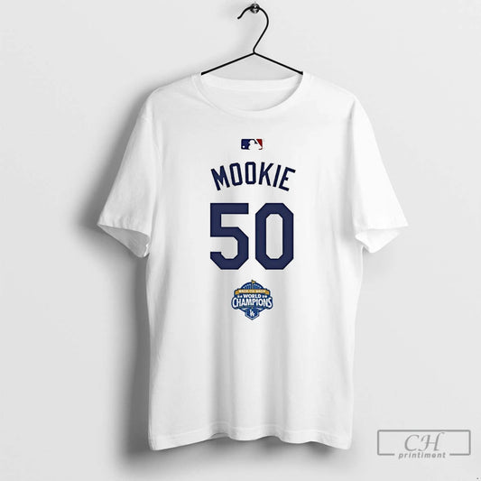 Classic Mookie 50 Back To Back Champs World Champions T-Shirts, Hoodie, Sweatshirt | AU18TeeNovaLab.com