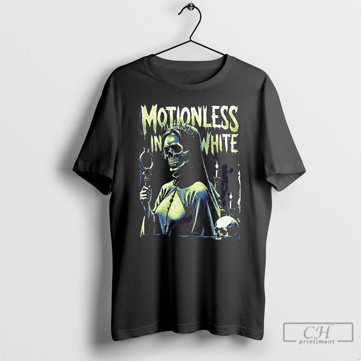 Classic Motionless In White Skelequeen Long Sleve T Shirts