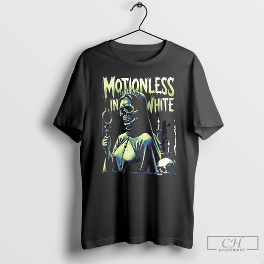 Classic Motionless In White Skelequeen Long Sleve T Shirts