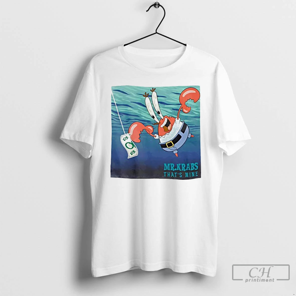 Classic Mr Krabs Thats Mine Cartoon T Shirts