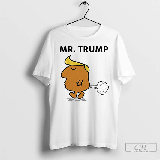 Classic Mr Trump Fart Funny T Shirts