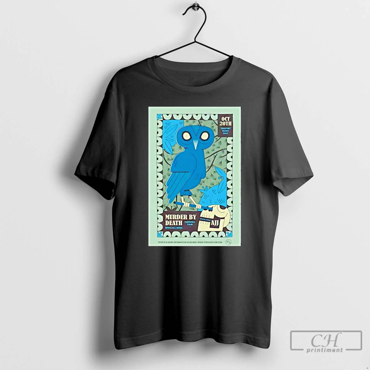 Classic Murder By Death Treefort Music Hall Boise T Shirts